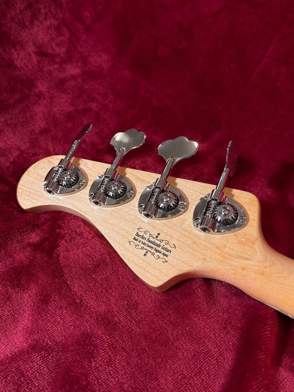 Bacchus Handmade Series Woodline DX4 | Natural - Oil finished
