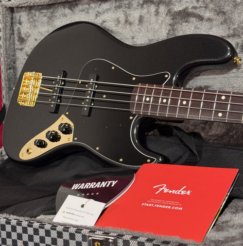 2025 Fender Japan Limited Collection Traditional 60s Jazz Bass – Black Pearl